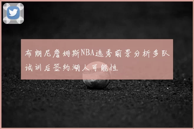 布朗尼詹姆斯NBA选秀前景分析多队试训后签约湖人可能性